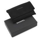 Chanel Card Case Quilted Classic CC Logo Denim Business Holder — view 9