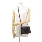 Hermes Handbag Halzan Mini Ebene Silver Swift 2-Way — view 5