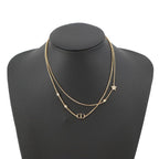 Dior Necklace Petit CD Double Rhinestone — view 4