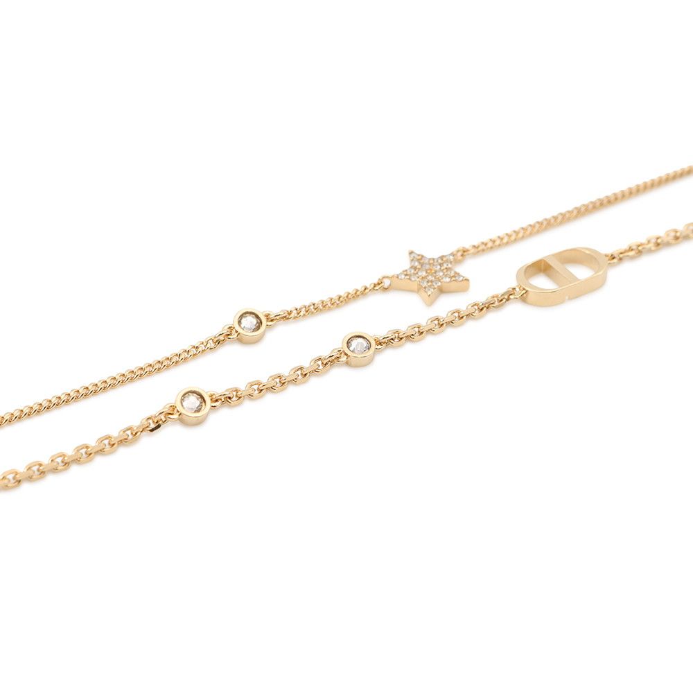 Dior Necklace Petit CD Double Rhinestone — view 2