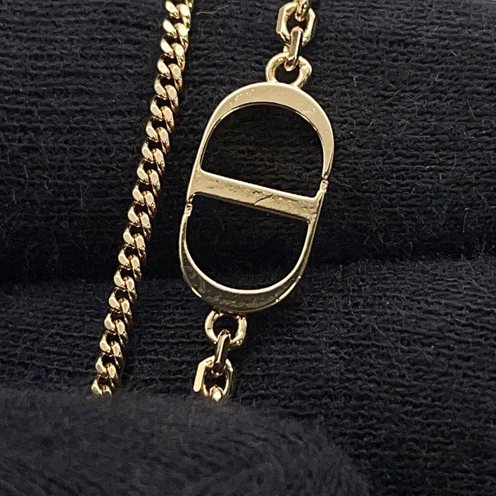 Dior Necklace Petit CD Double Rhinestone — view 6
