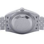 Rolex Datejust 41 SS 18k White Gold Roulette Watch Mint Green Dial — view 3