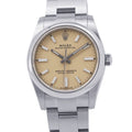 Rolex Oyster Perpetual 34 Roulette Watch Beige Dial