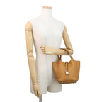 Hermes Handbag Picotin Lock PM Sesame Silver Taurillon Clemence — view 4