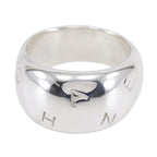 Chanel Vintage 925 Sterling Silver Ring