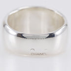 Chanel Vintage 925 Sterling Silver Ring — view 5