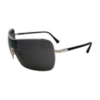 Louis Vuitton Sunglasses Conspiration Mask Homme LV Logo Black Silver Eyewear