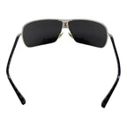 Louis Vuitton Sunglasses Conspiration Mask Homme LV Logo Black Silver Eyewear — view 4
