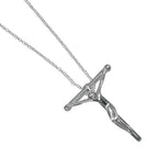 Tiffany & Co Crucifix Small Rosary Cross Vintage Elsa Peretti 925 Sterling