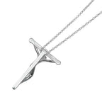 Tiffany & Co Crucifix Small Rosary Cross Vintage Elsa Peretti 925 Sterling — view 3