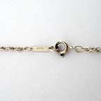 Tiffany & Co Necklace Twist Heart 18k Yellow Gold Silver — view 5