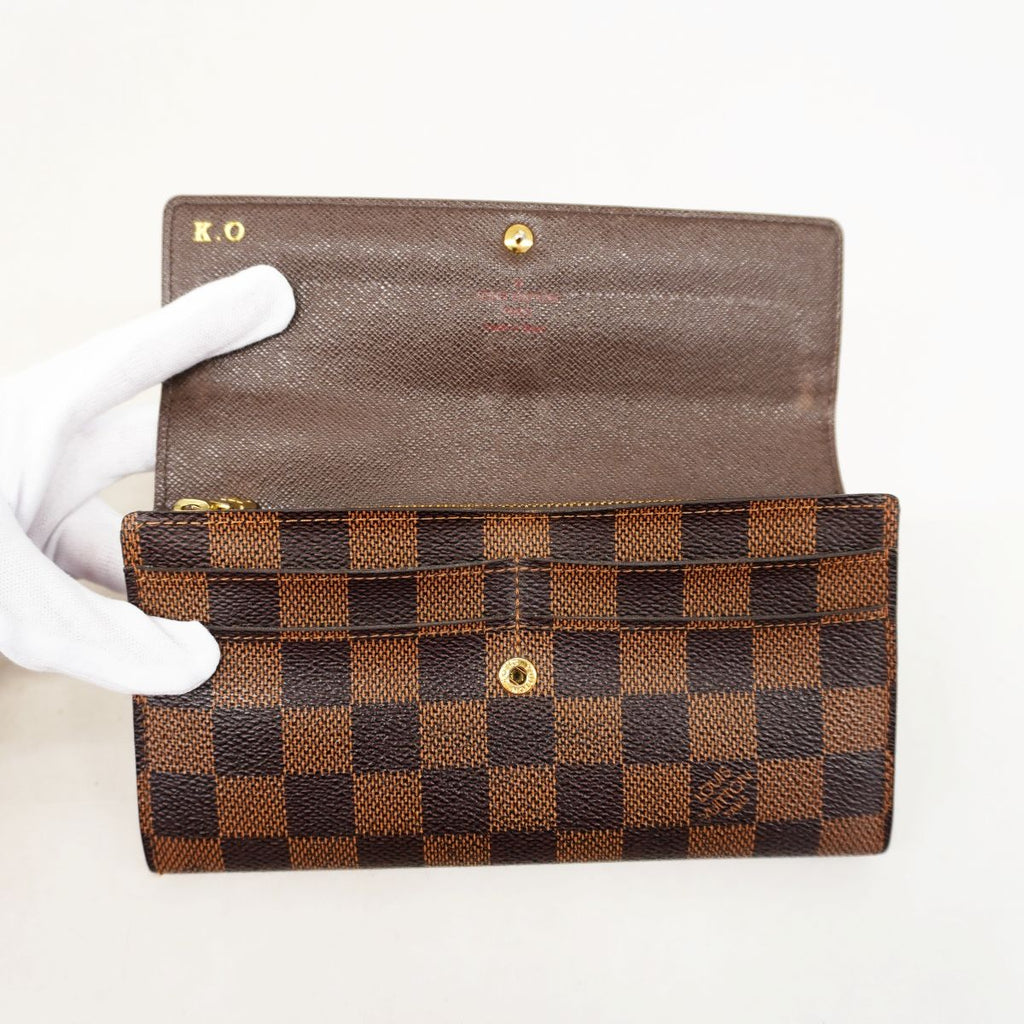 Louis Vuitton Wallet Damier Portefeuille Sarah Ebene — view 9
