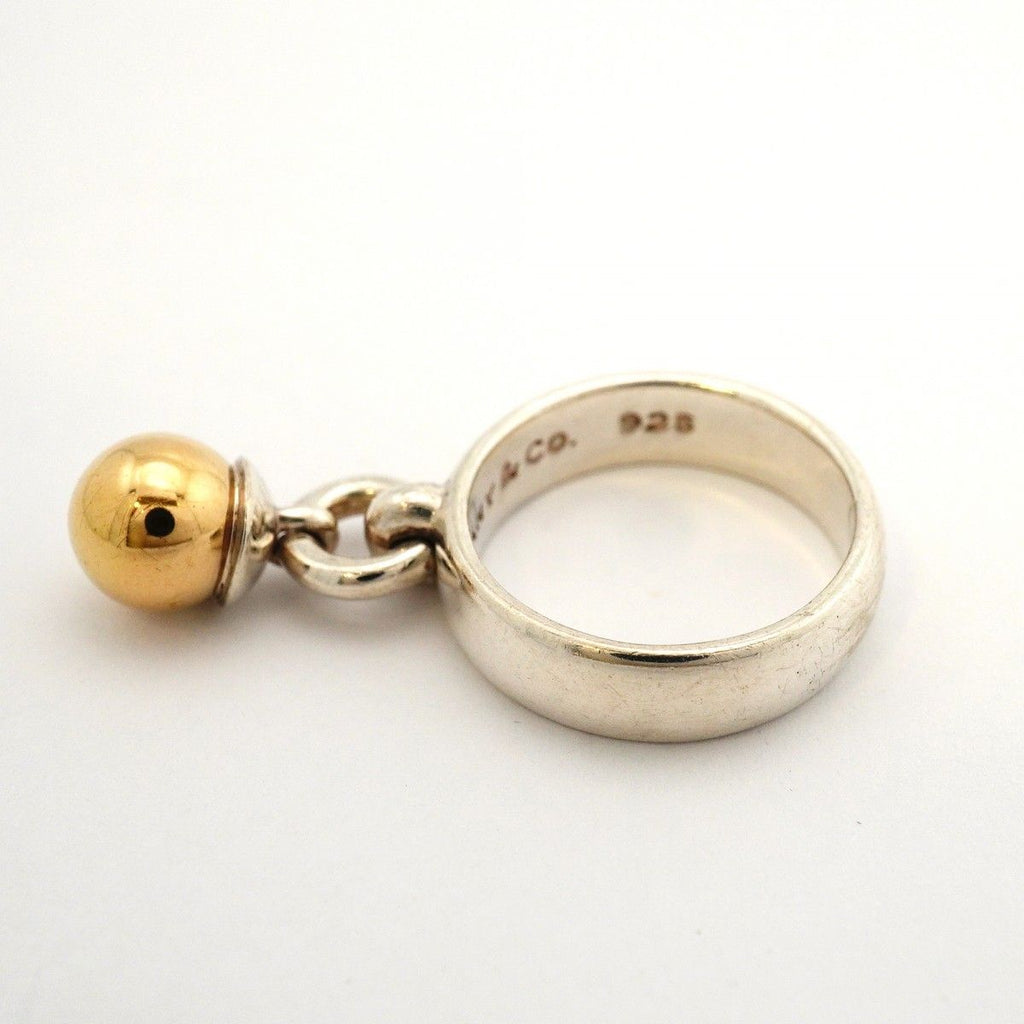 Tiffany & Co Ring Door Knock 18k Yellow Gold 925 Sterling Silver — view 8