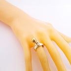 Tiffany & Co Ring Door Knock 18k Yellow Gold 925 Sterling Silver — view 7