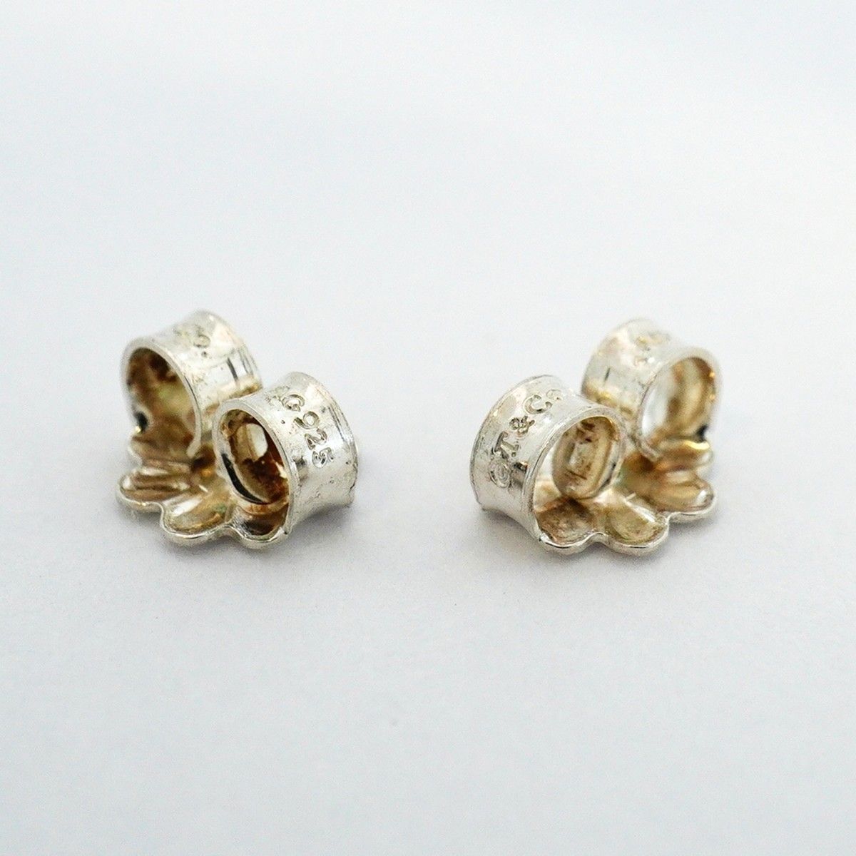 Tiffany & Co Earrings Bow Ribbon Silver — view 5