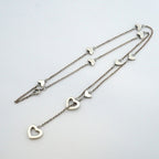 Tiffany & Co Necklace Heart Link Lariat Silver — view 3