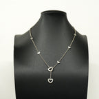 Tiffany & Co Necklace Heart Link Lariat Silver — view 6