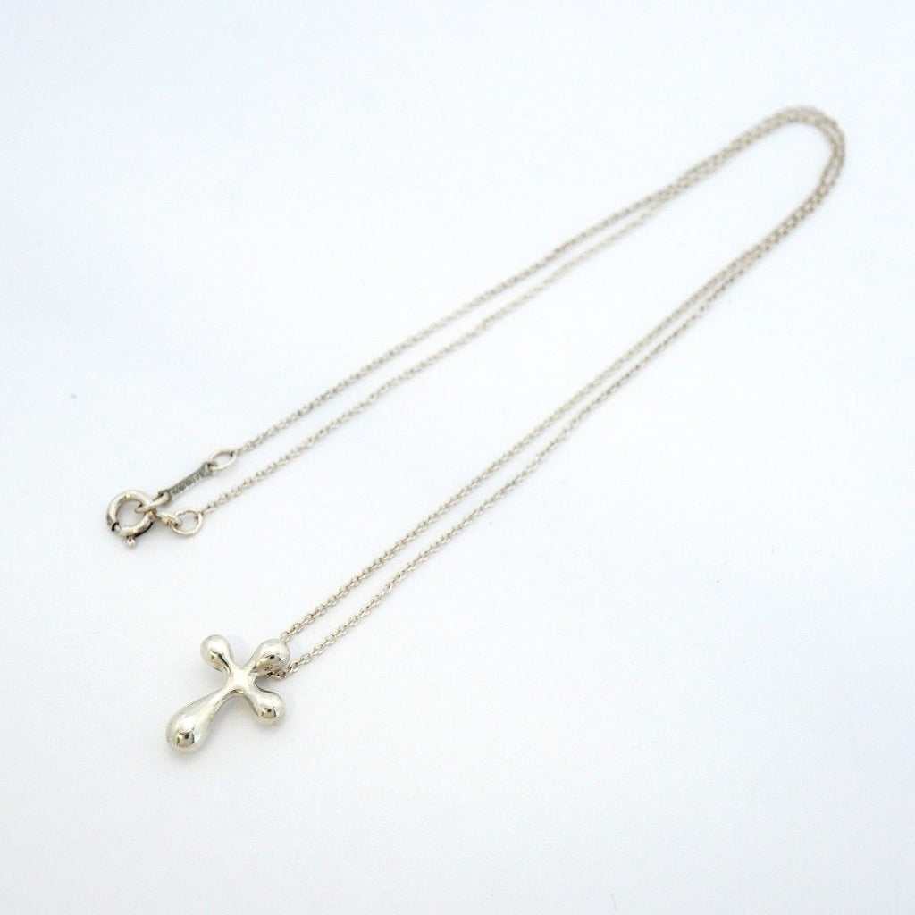 Tiffany & Co Necklace Small Cross Silver — view 3