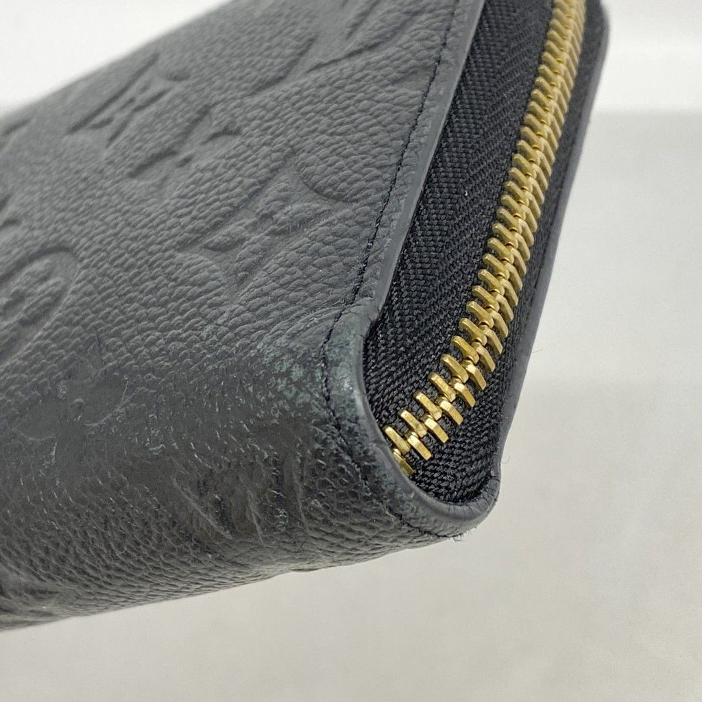 Louis Vuitton Wallet Monogram Empreinte Zippy Noir — view 6