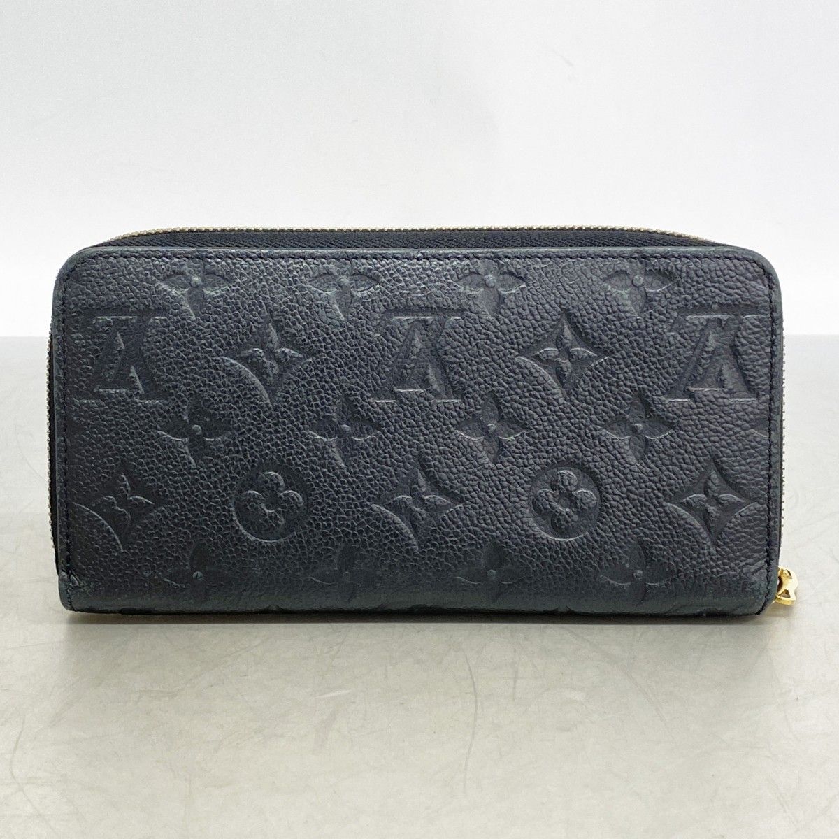 Louis Vuitton Wallet Monogram Empreinte Zippy Noir — view 9