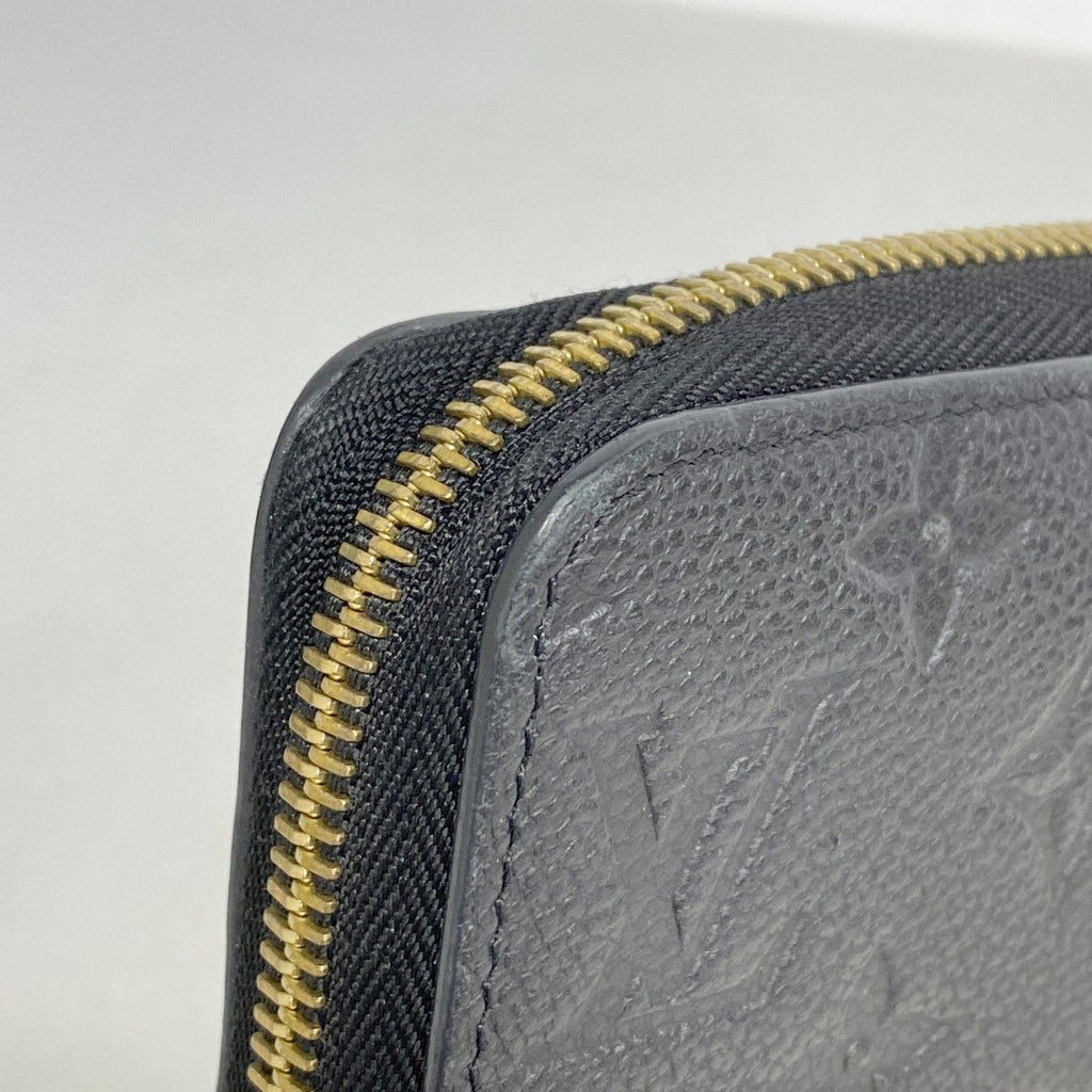 Louis Vuitton Wallet Monogram Empreinte Zippy Noir — view 5