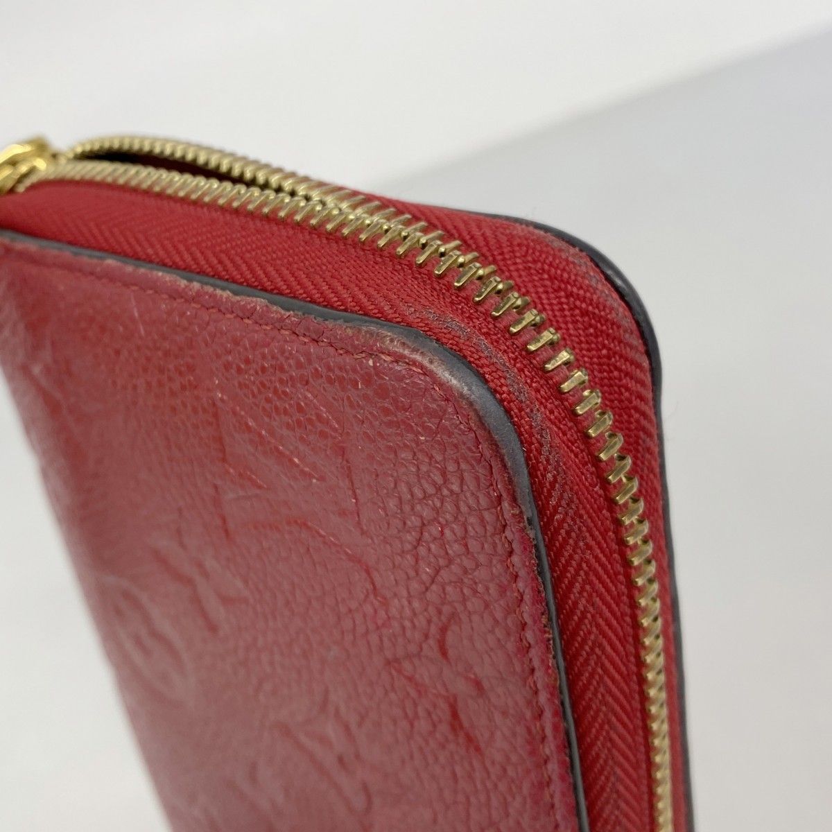 Louis Vuitton Wallet Monogram Empreinte Zippy Scarlet — view 5