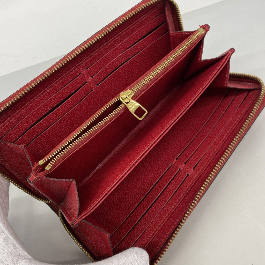 Louis Vuitton Wallet Monogram Empreinte Zippy Scarlet — view 3