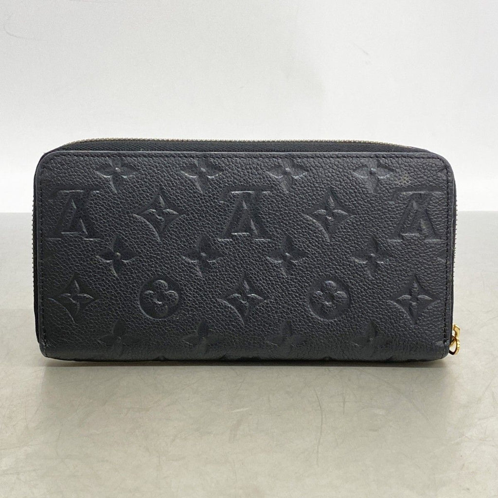 Louis Vuitton Wallet Monogram Empreinte Zippy Noir — view 8