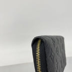 Louis Vuitton Wallet Monogram Empreinte Zippy Noir — view 6