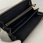Louis Vuitton Wallet Monogram Empreinte Zippy Noir — view 3