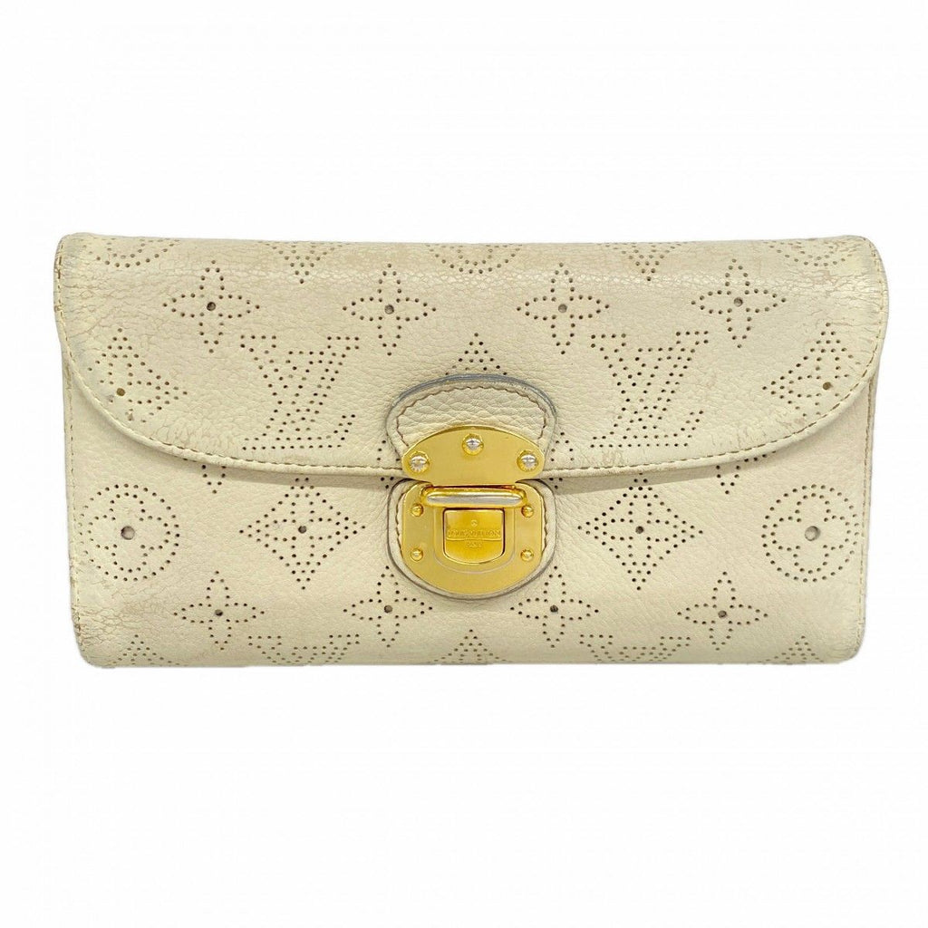 Louis Vuitton Trifold Wallet Mahina Portefeuille Amelia