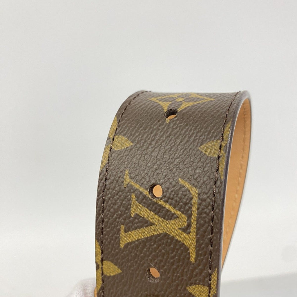 Louis Vuitton Belt Monogram Ceinture LV Initial Brown — view 3