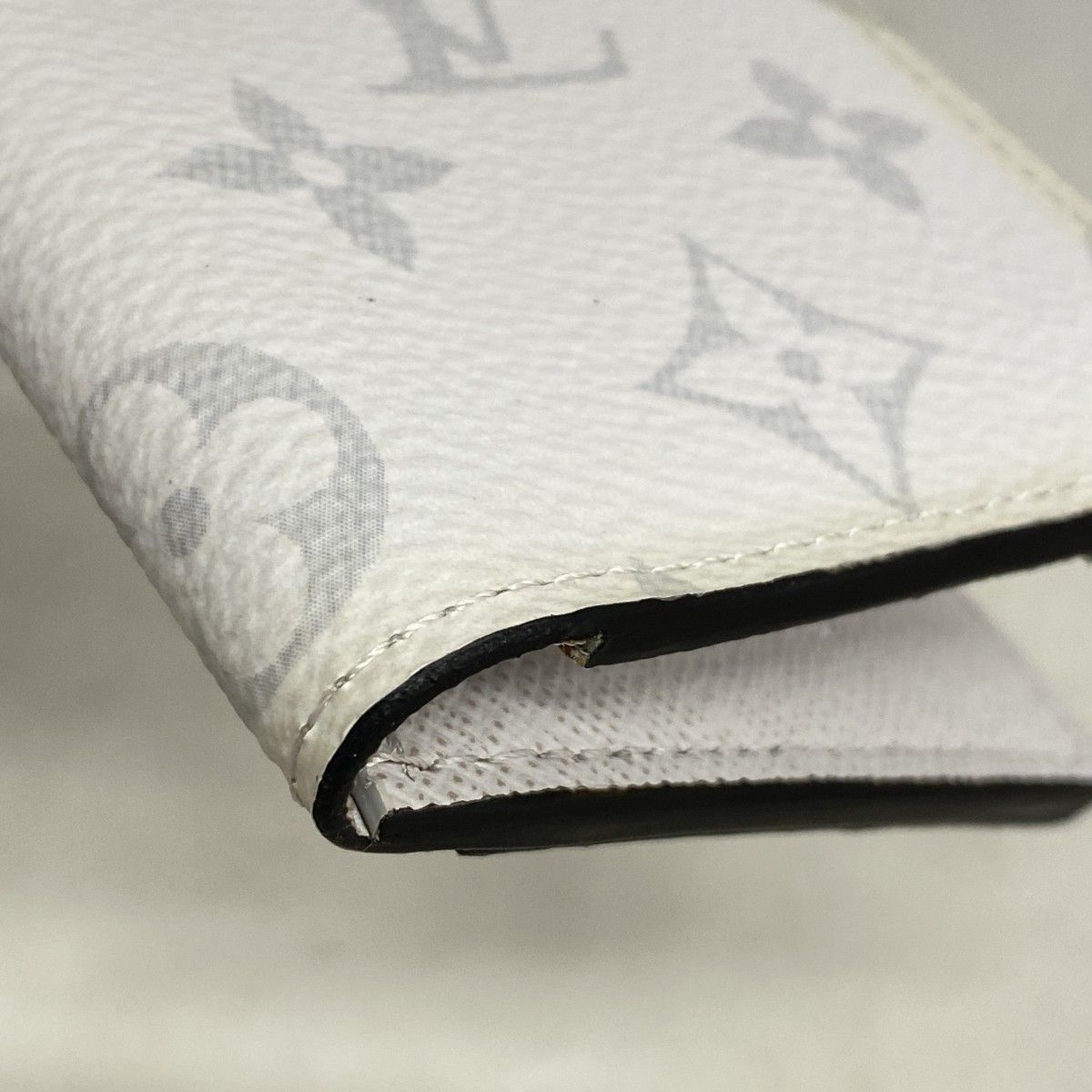 Louis Vuitton Card Case Taigarama Organizer de Poche Antarctic — view 6