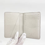 Louis Vuitton Card Case Taigarama Organizer de Poche Antarctic — view 3