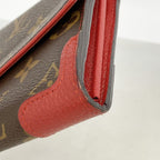 Louis Vuitton Wallet Monogram Retiro Portefeuille Sarah Brown Cerise — view 6