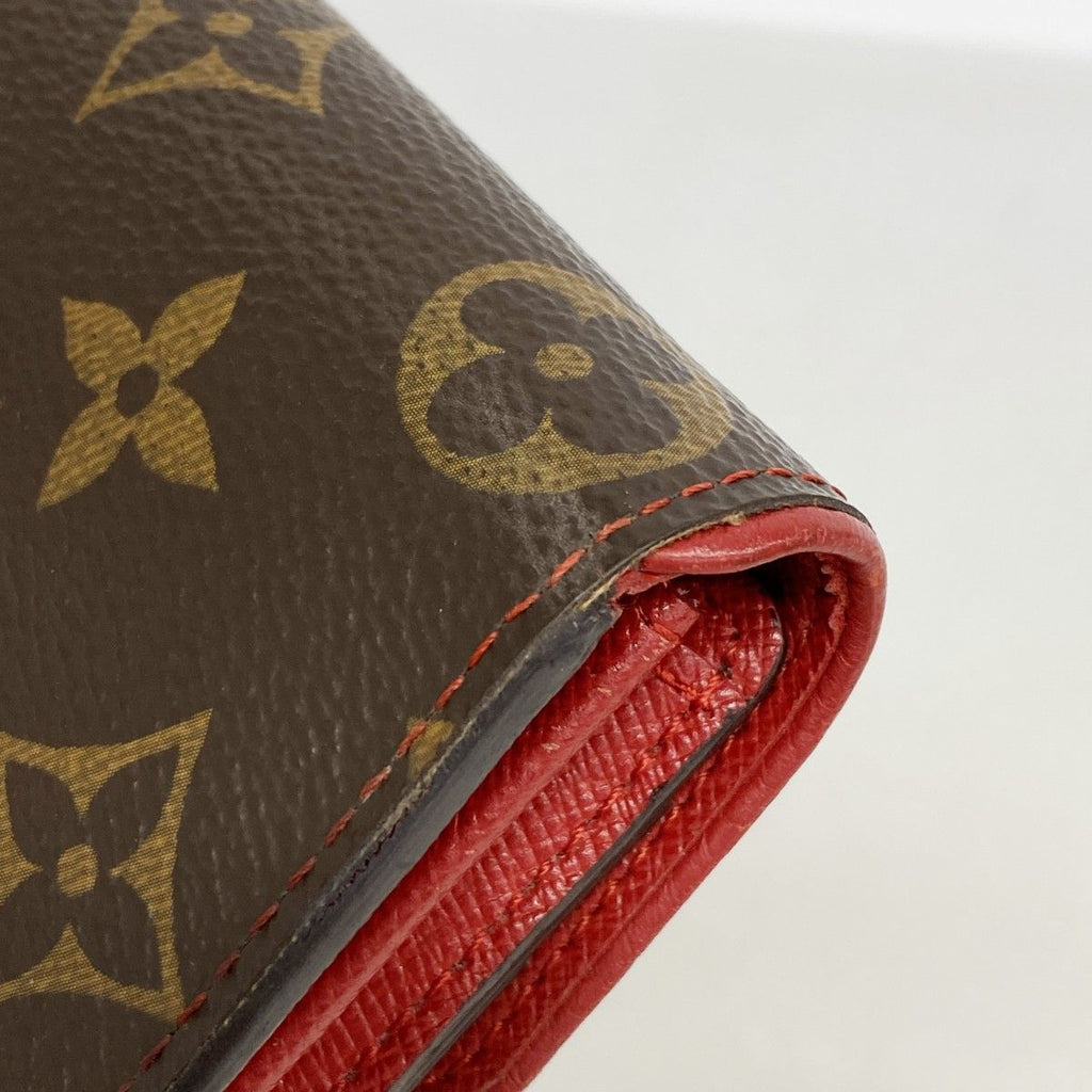Louis Vuitton Wallet Monogram Retiro Portefeuille Sarah Brown Cerise — view 7