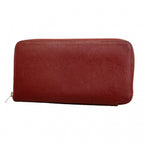 Hermes Wallet Azap Long Silk in Veau Rouge Ash Silver