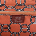 Hermes Wallet Azap Long Silk in Veau Rouge Ash Silver — view 4