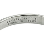 Tiffany & Co Lucida Ring Platinum Diamond — view 8