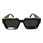 Louis Vuitton Sunglasses 1.1 Millionaire LV Logo Black Gold Eyewear — view 3