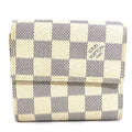 Louis Vuitton Bifold Wallet Damier Azur Portefeuille Elise