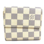 Louis Vuitton Bifold Wallet Damier Azur Portefeuille Elise