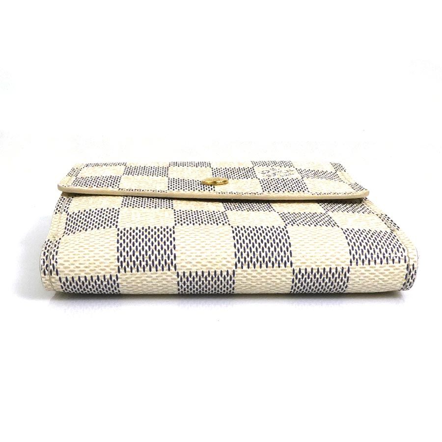 Louis Vuitton Bifold Wallet Damier Azur Portefeuille Elise — view 3