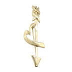 Tiffany & Co Brooch Heart &arrow Kiss 18k — view 2