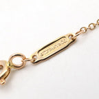 Tiffany & Co Necklace T Smile Mini Diamond 40.5 46 cm 18k Pink Gold — view 3