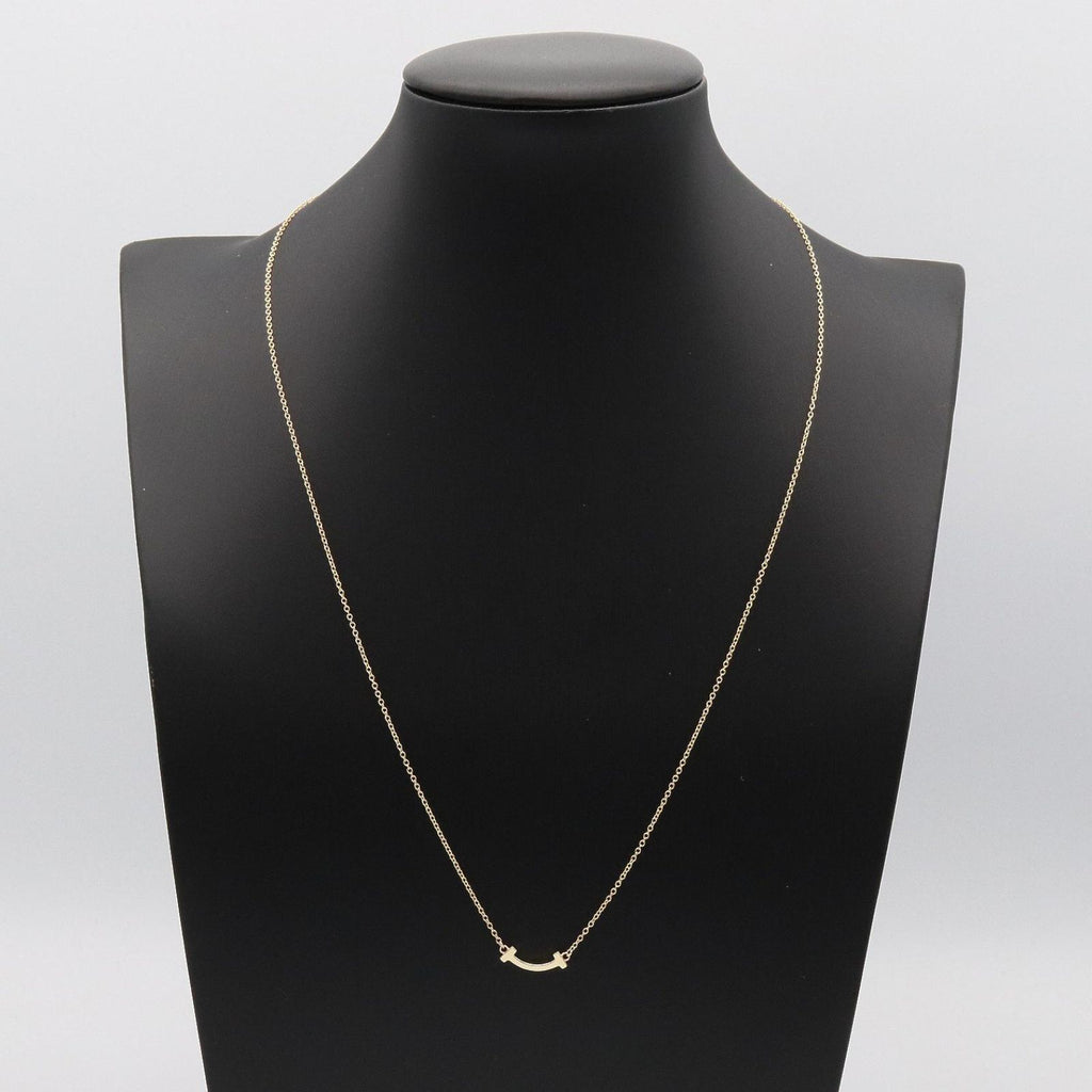 Tiffany & Co Necklace T Smile Mini 43 48.5 cm 18k — view 5