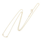 Tiffany & Co Necklace T Smile Mini Diamond 41 45.5 cm 18k — view 2