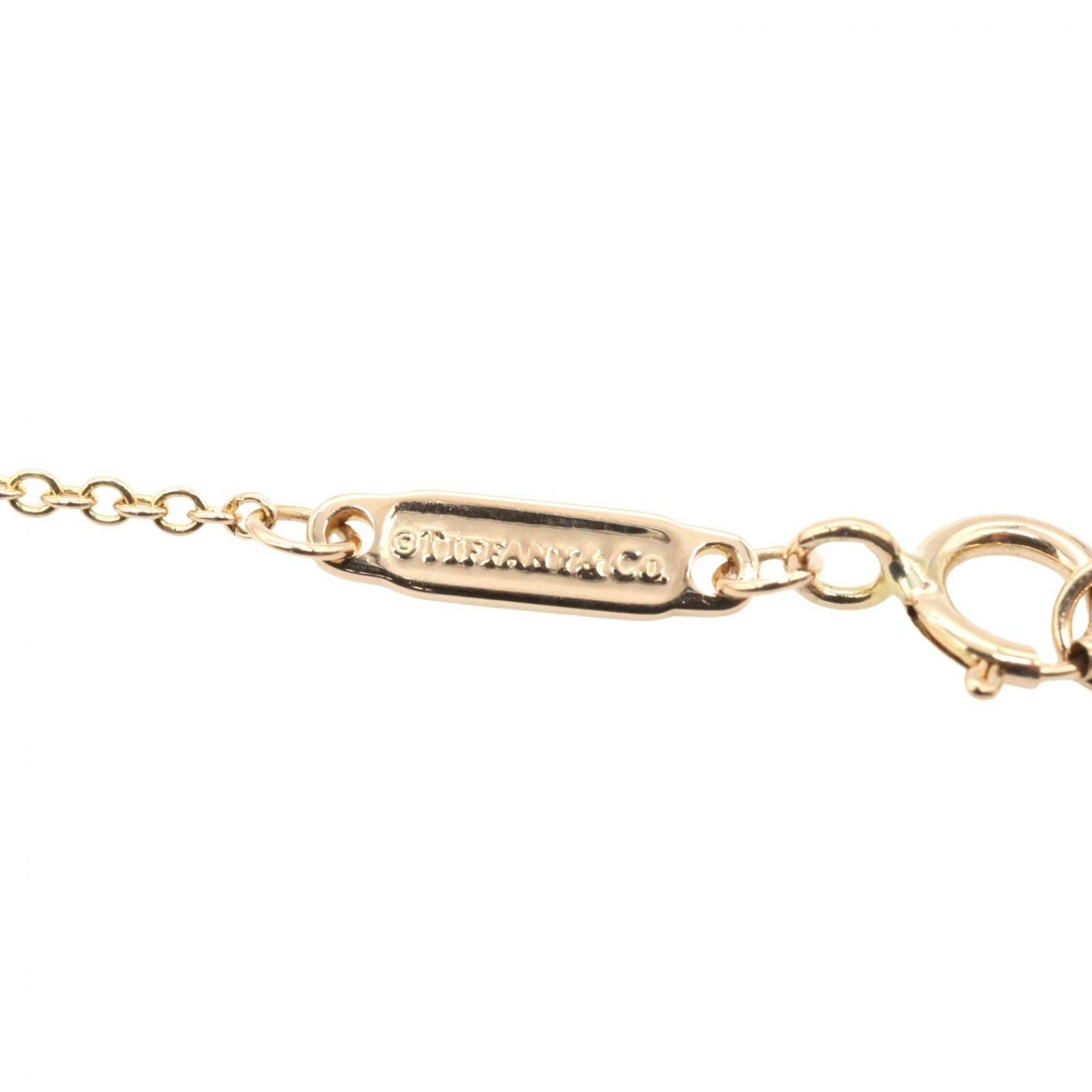 Tiffany & Co Necklace T Smile Mini Diamond 41 45.5 cm 18k — view 3
