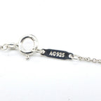 Tiffany & Co Necklace Ring 40 18k 925 Sterling Silver