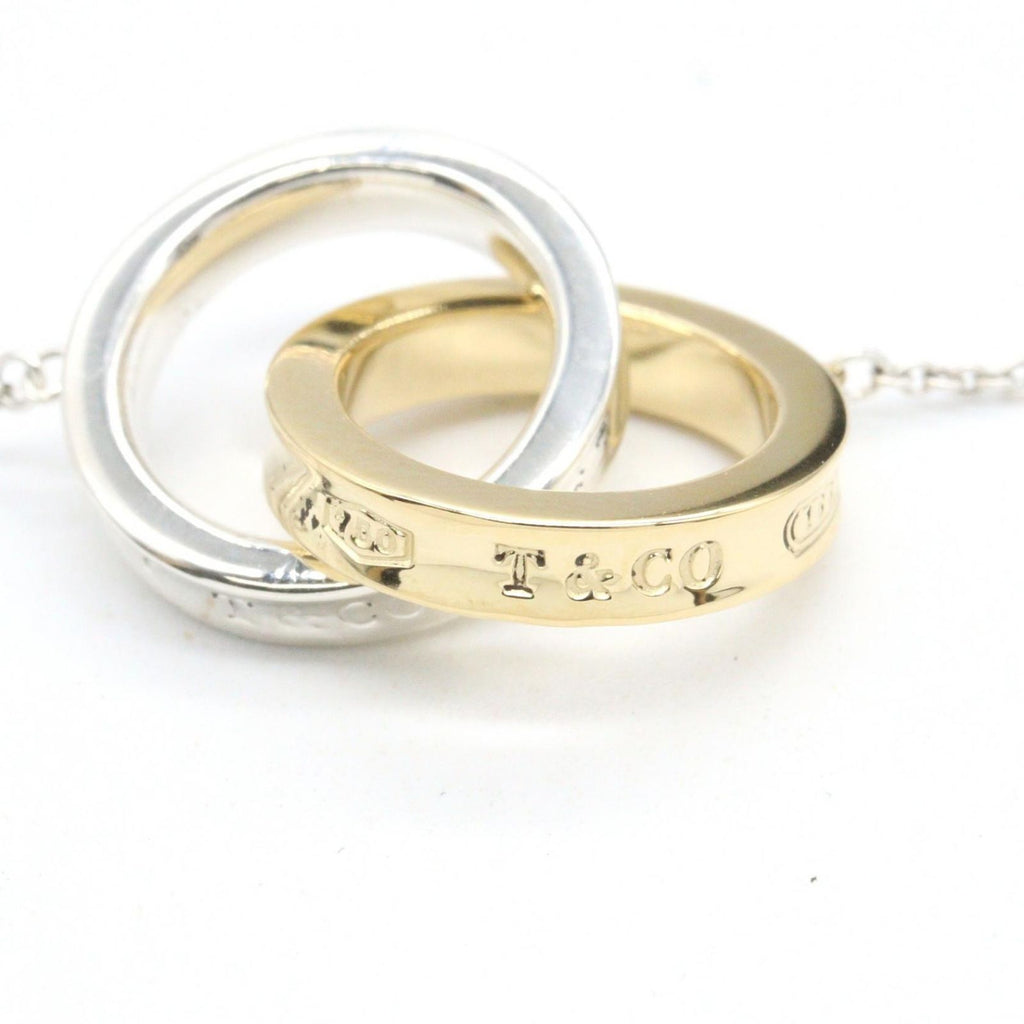 Tiffany & Co Necklace Ring 40 18k 925 Sterling Silver